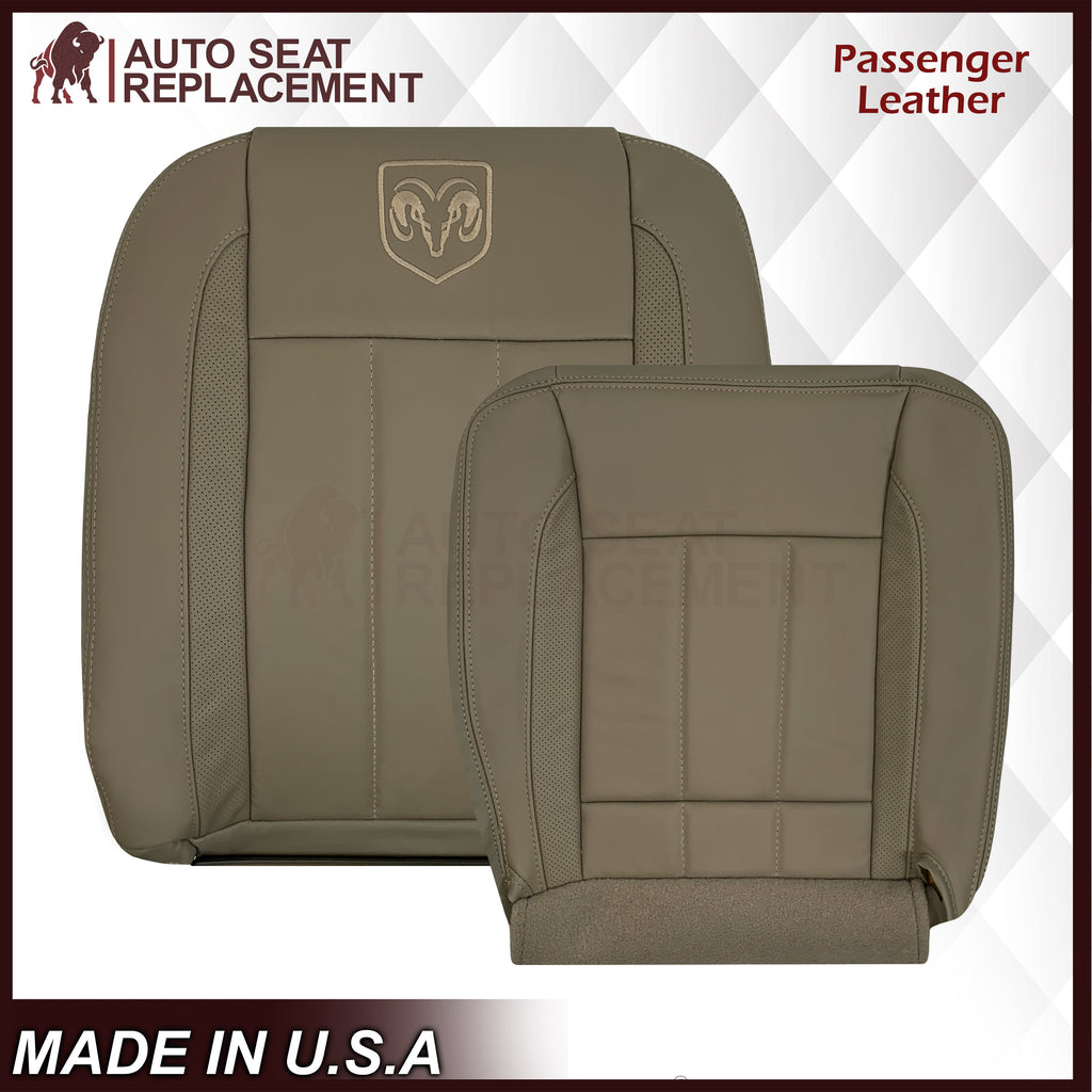 2006-2009 Dodge Ram 3500 Laramie Replacement Seat Cover: Med Khaki Tan
