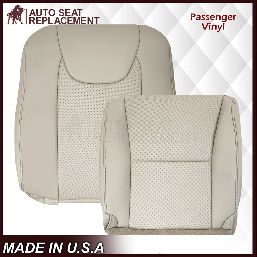 2010-2015 Lexus RX350 RX450H Replacement Synthetic Leather Seat Covers: Tan Perforated