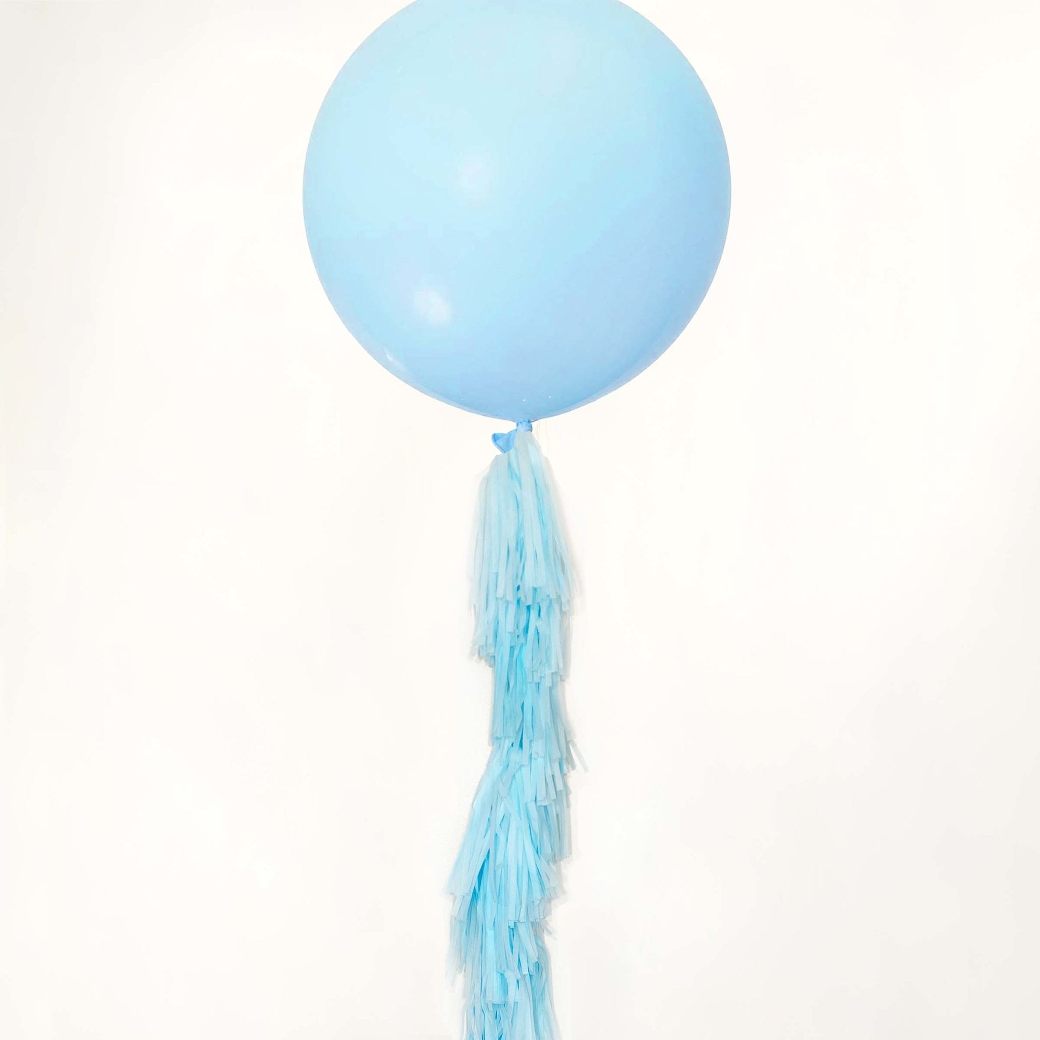 Pastel Blue Tassel Tail
