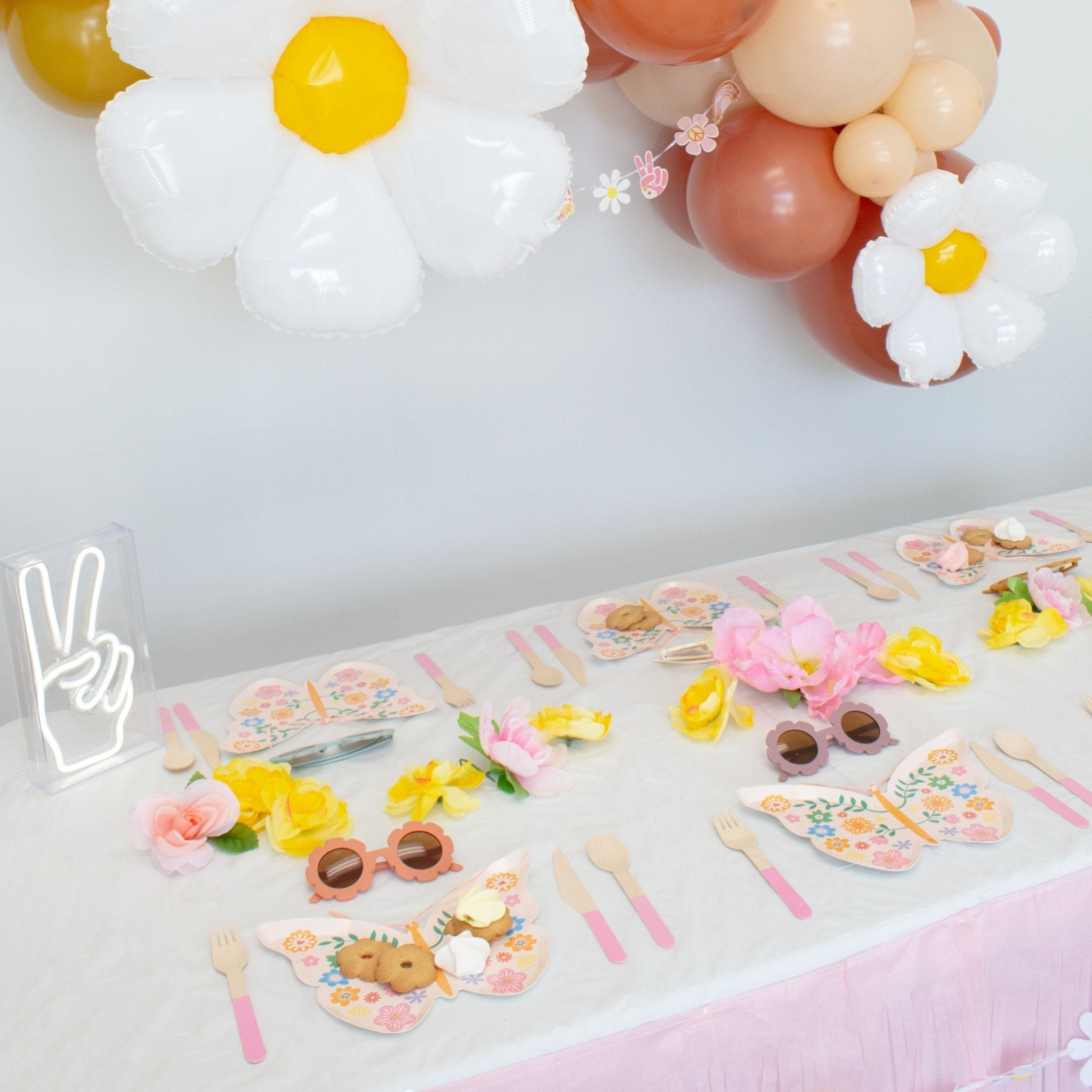 Pastel Pink Wooden Utensil Set – 24ct | ON SALE!!