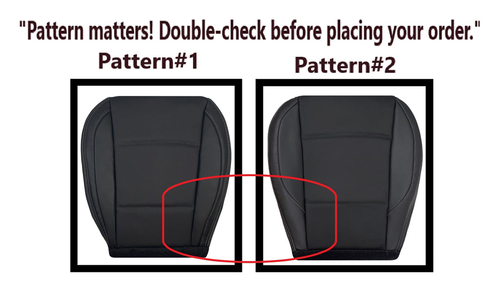 2015-2019 Subaru Outback LIMITED Replacement Leather Seat Covers: Perforated, Black