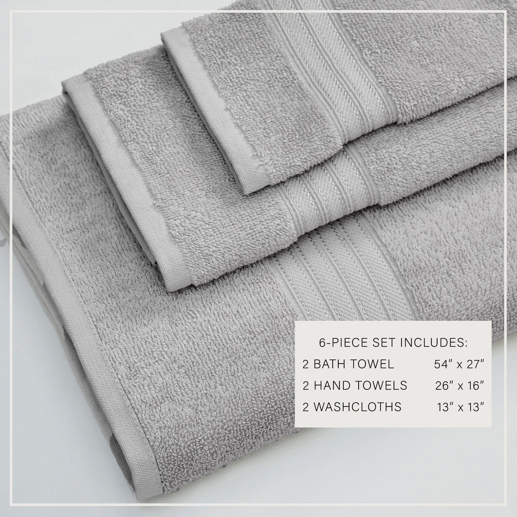 Cotton Terry Bath Towel Set - Cooper Collection