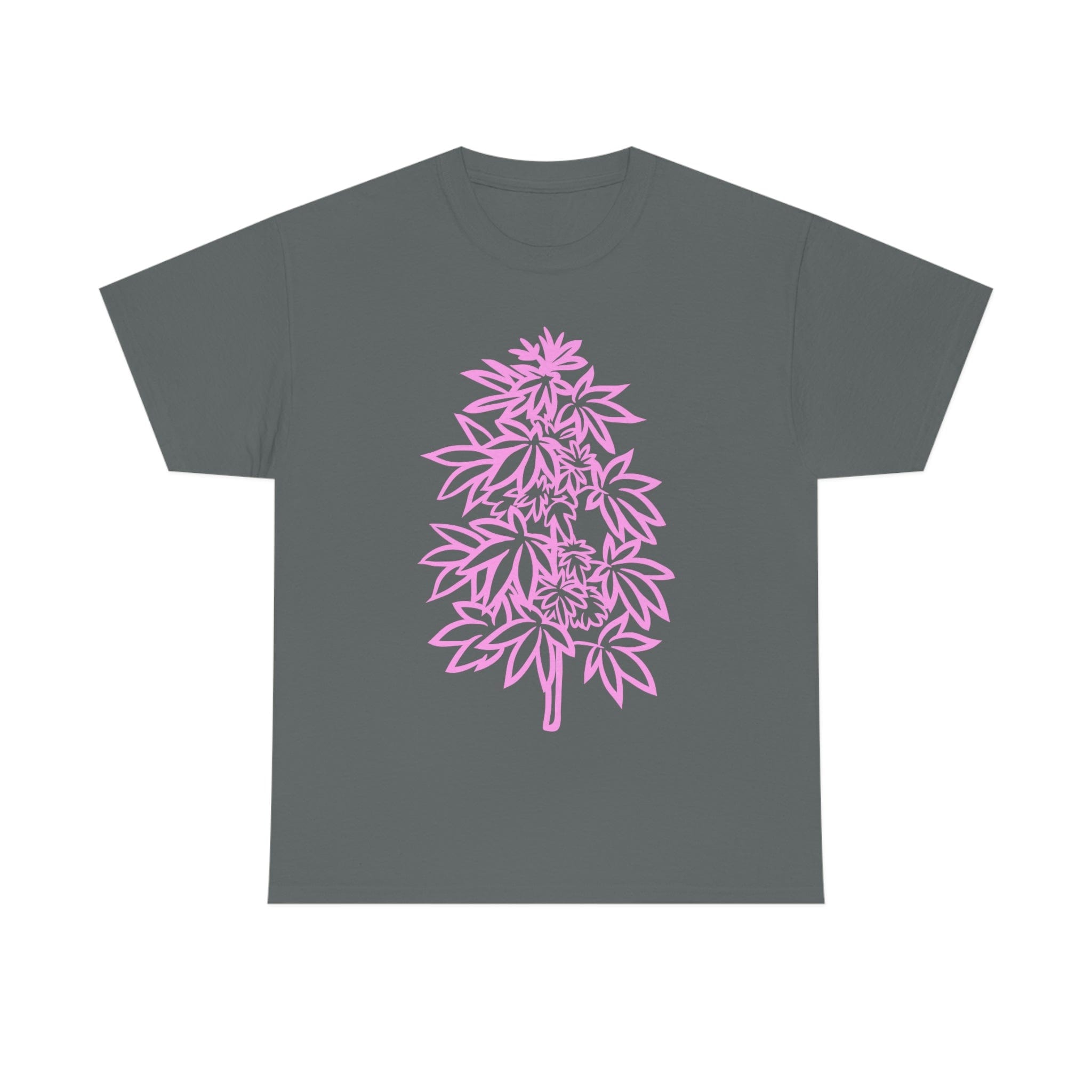 Pink Cannabis Flowers Tee