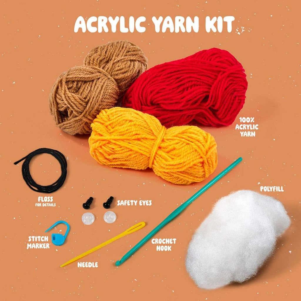 Pete the Pizza Amigurumi Crochet Kit – Cute & Beginner-Friendly
