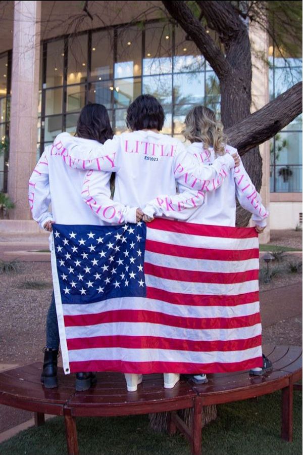 Pretty Little Patriot Made in America Sweater