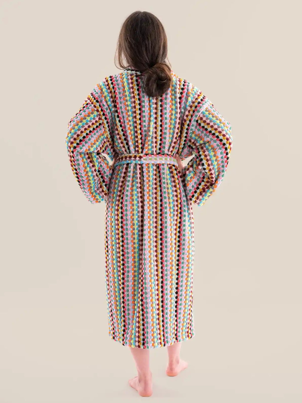 Pom Pom Bathrobe