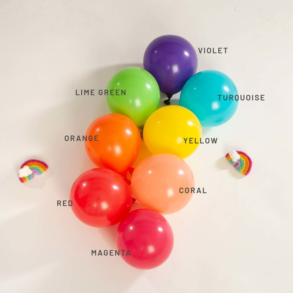 Premium Red Latex Balloon Cluster (5", 11” and 17”)