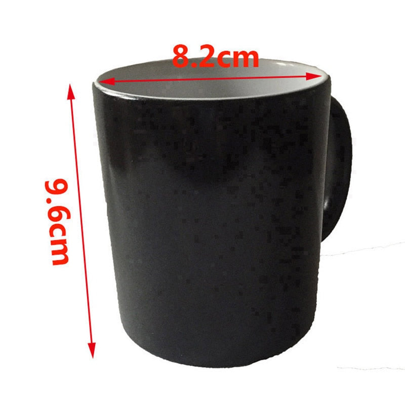 Magical Color Changing Heat Sensitive Beer Theme Ceramic Mug