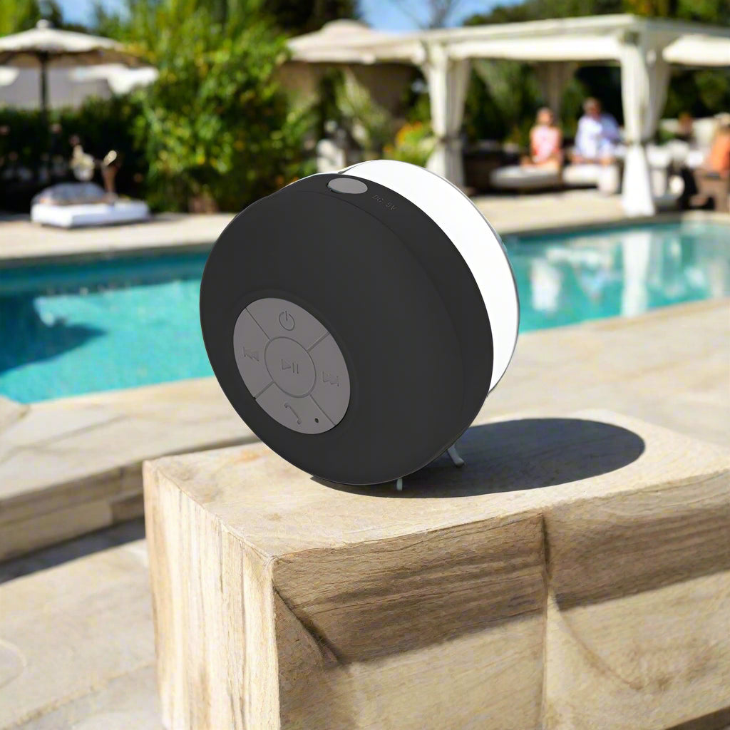 Water Resistant Bluetooth Speakers with Mic (Buy 1 Get 2 Free)