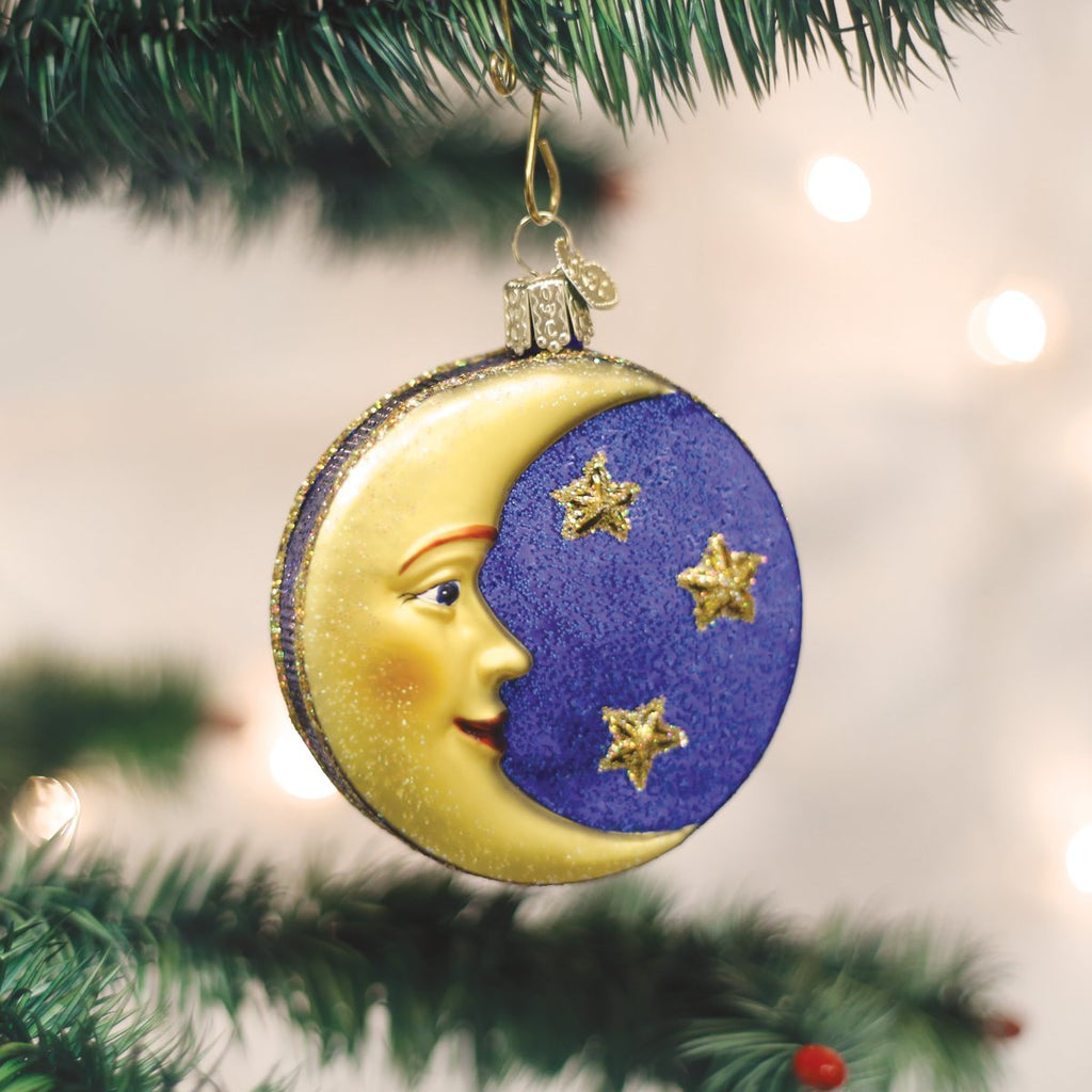 Old World Christmas Man In The Moon