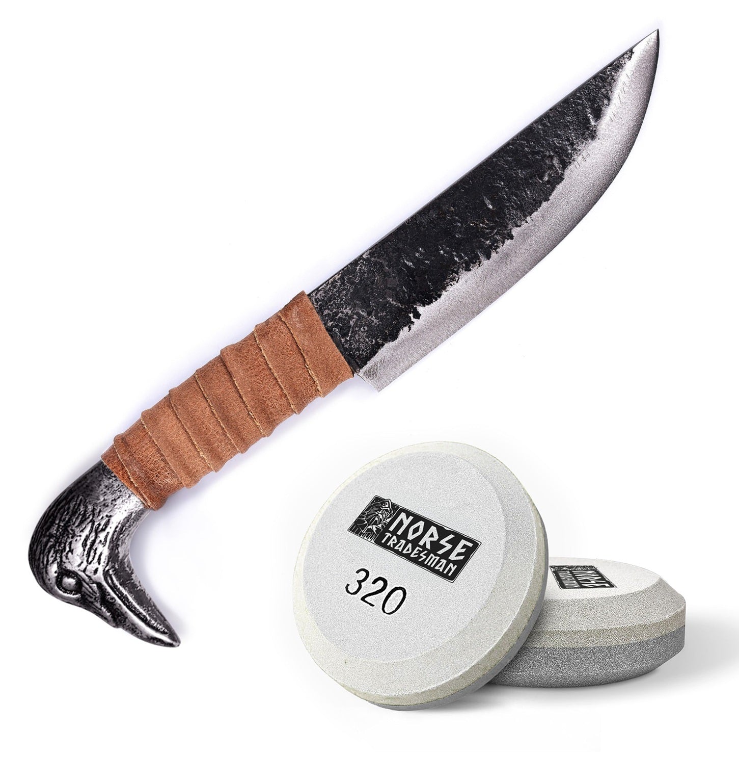 Viking Raven Knife – 5.5" Carbon Steel Blade