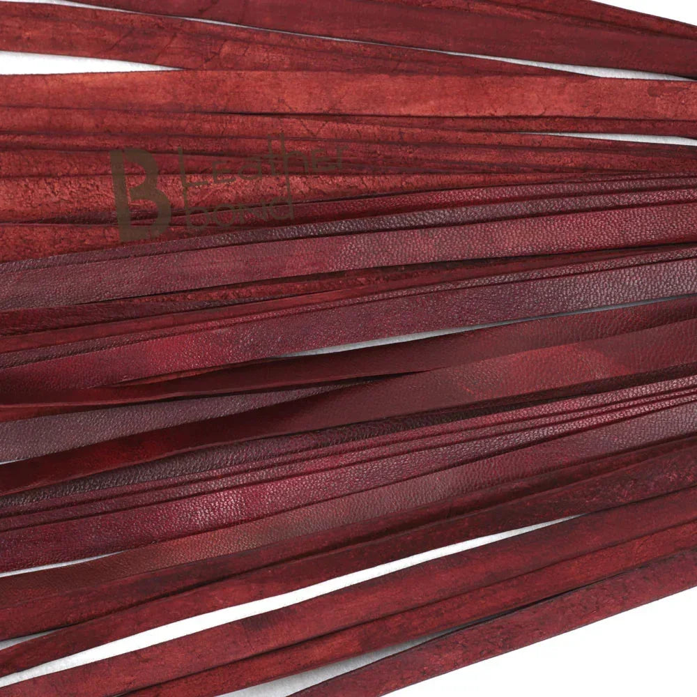 Real Cowhide Leather Flogger 50 Stingy Falls & Steel Handle | Fully Handmade Heavy Duty BDSM Whip