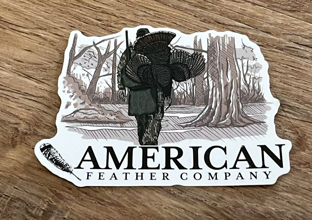 Long Beard Walk Out Sticker