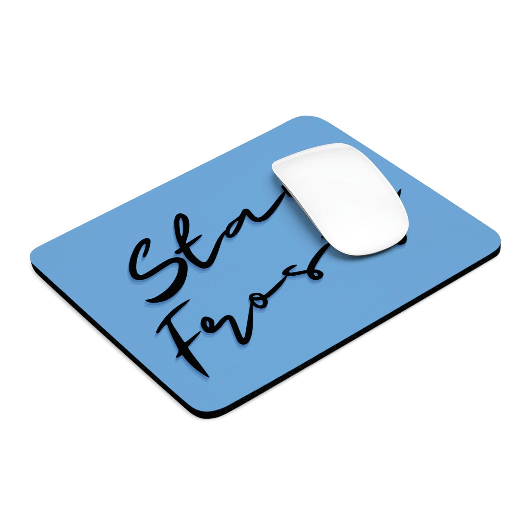 Stay Frosty Blue Mouse Pad