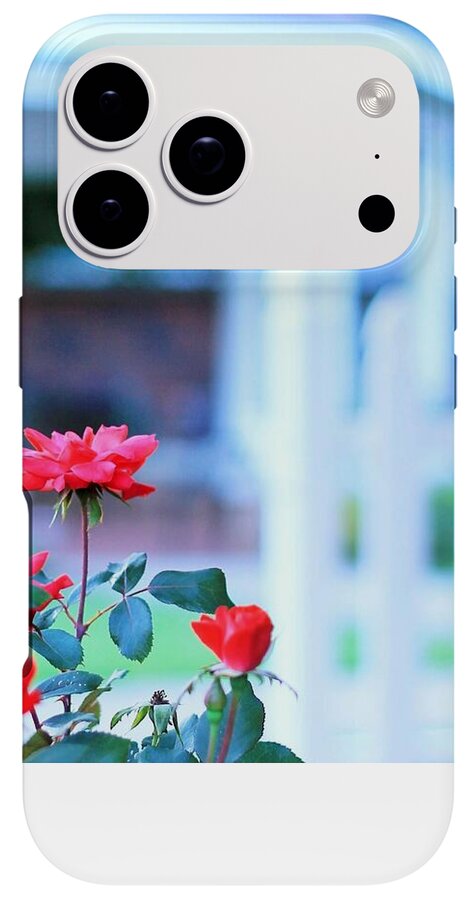 Red Flowers in Bloom - Phone Case