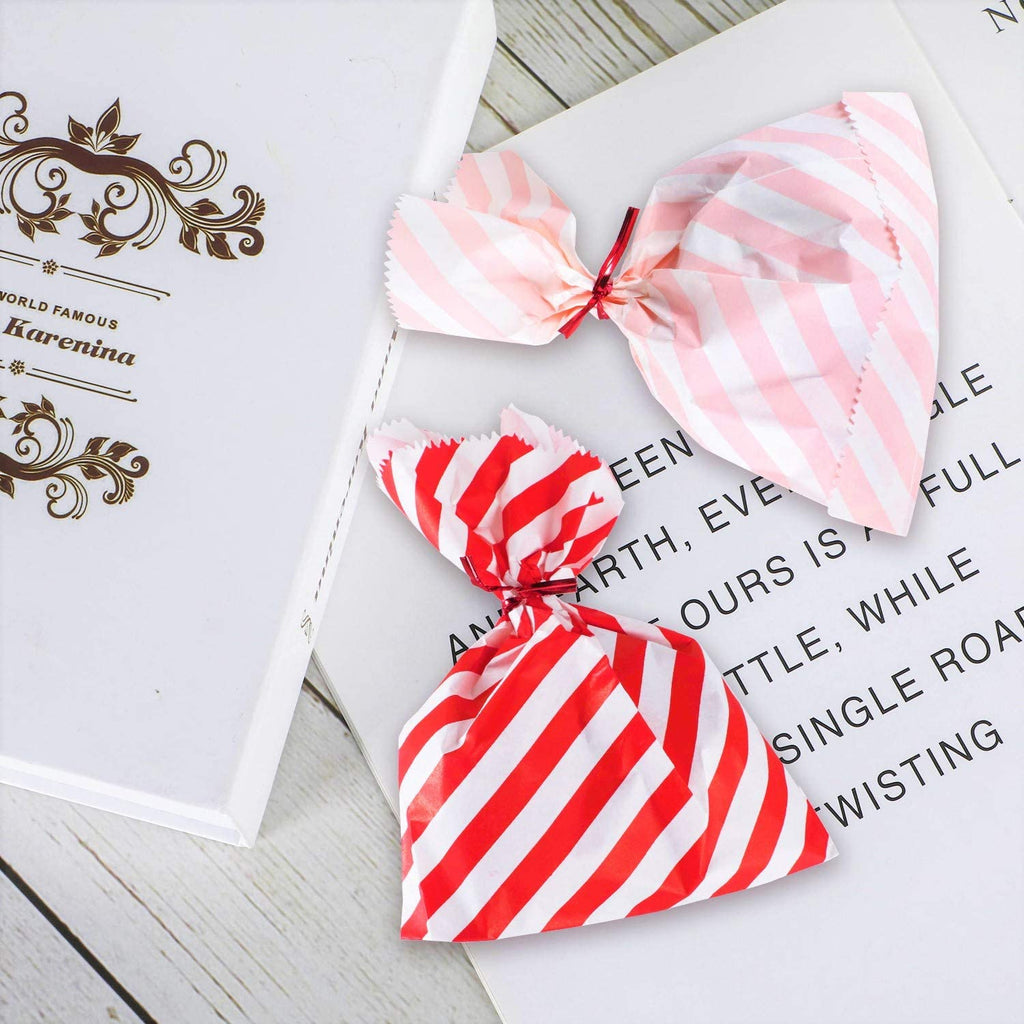 Red and Pink Treat Bags