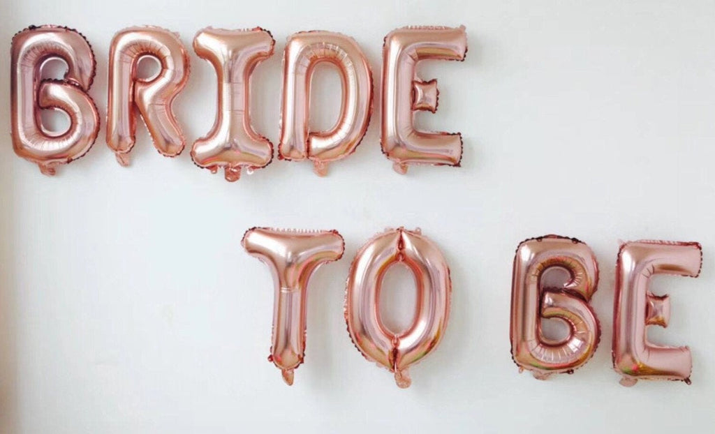 Bride to Be Balloon Banner
