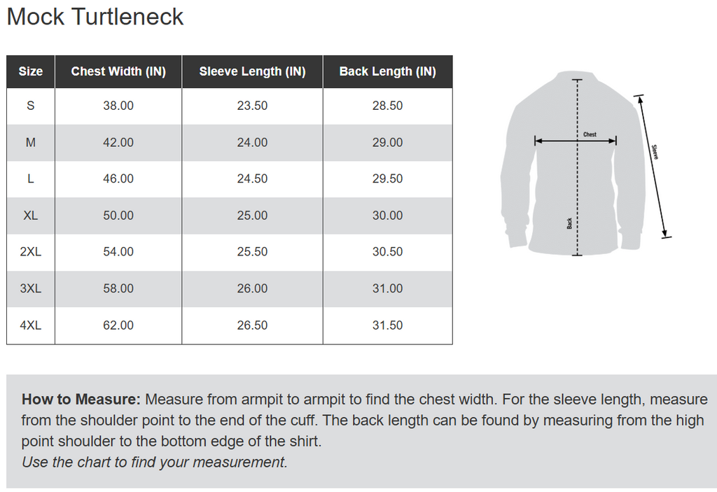 Rothco Mock Turtleneck