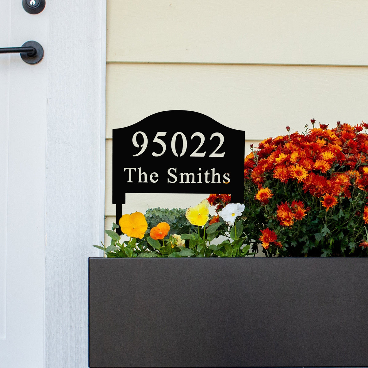 [COL] Address Yard Signs with Stakes - Address Signs for Houses for Ground