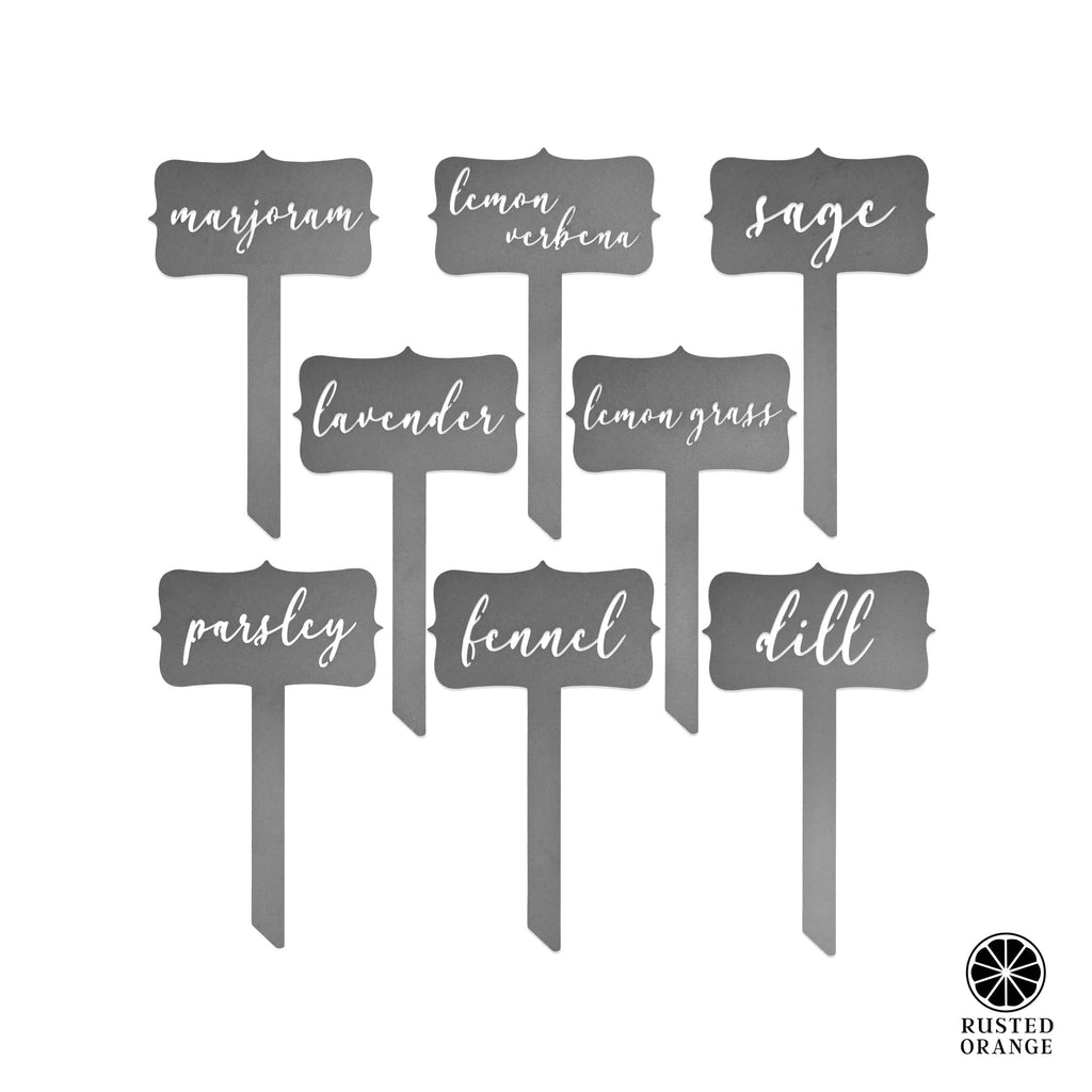 [COL] Window Garden Markers - Your Favorite 5 - Herb Garden Plant Identification Stakes