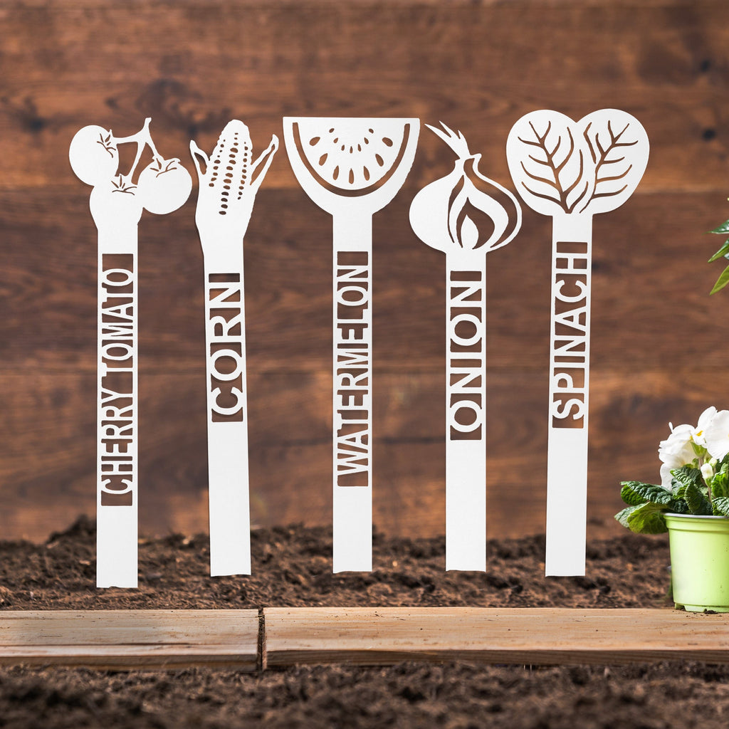 [COL] Green Garden Plant Stakes - Your Favorite 5 - Plant Labels Garden Markers