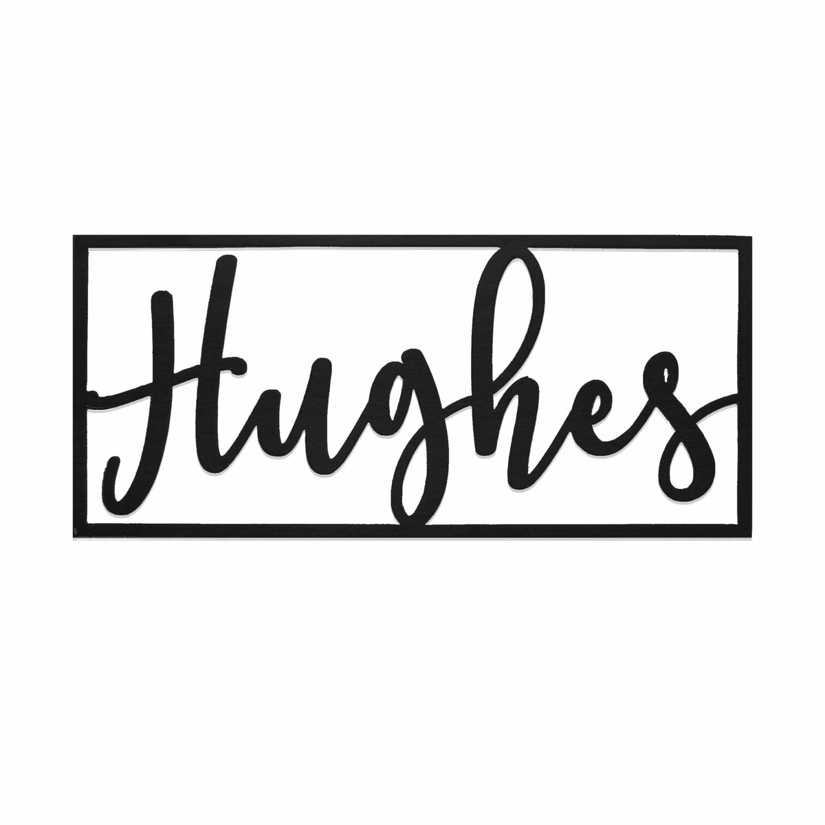 [COL] What's in a Name Plaque - 3 Sizes - Personalized Metal Family Name Sign
