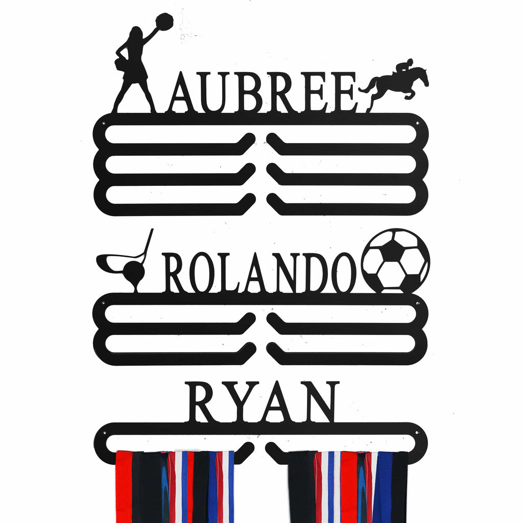 [COL] Medal Holder - 30+ Styles - Medal Hanger Holder Display Rack for Awards or Ribbons