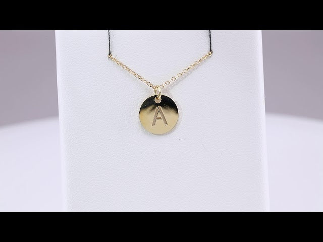 Initial Necklace or Charm/Pendant