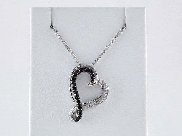 Infinity-Inspired Heart Necklace