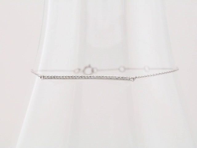 14K White Gold 1/6 CTW Natural Diamond 6-8" Bracelet – image 3