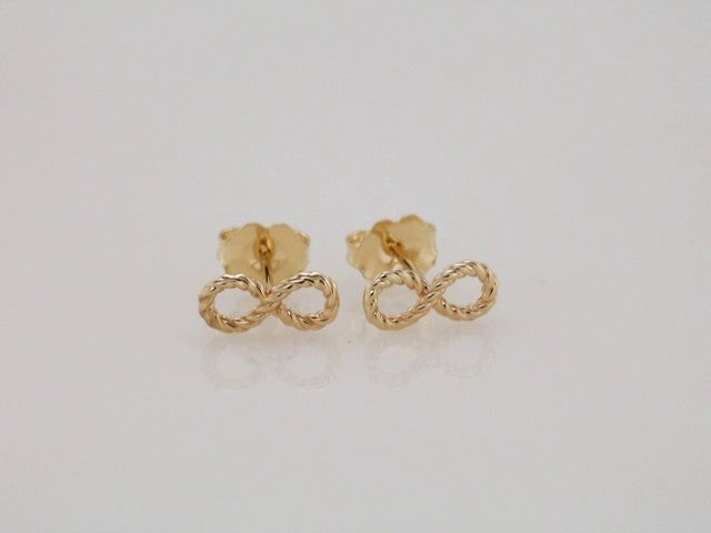 Infinity-Inspired Rope Earrings