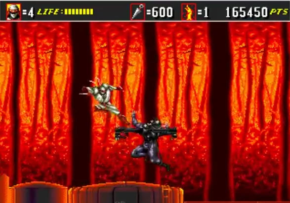 Shinobi 3 Return of the Ninja Master Sega Genesis Mega Drive Video Game