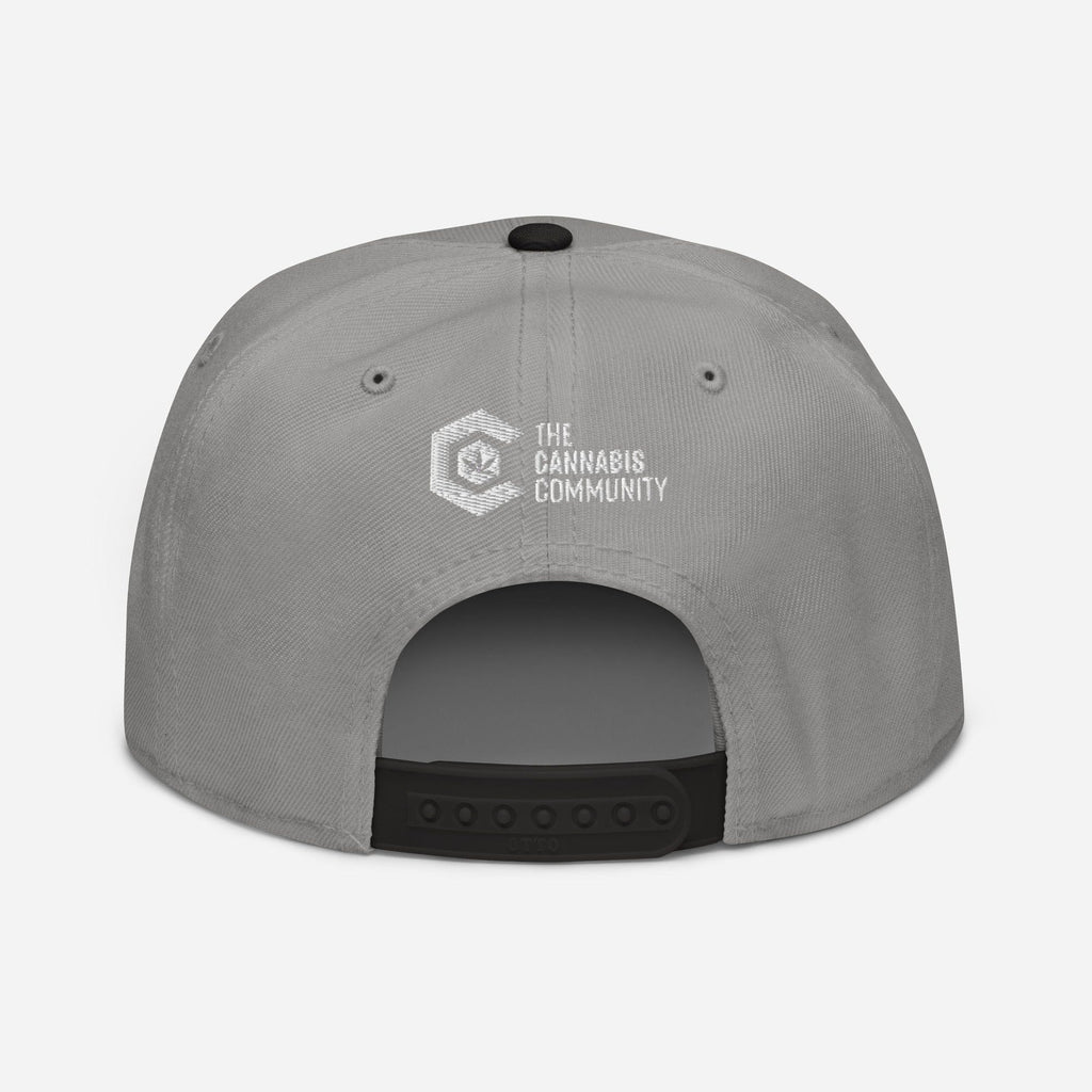 Golden Goat Cannabis Snapback Hat