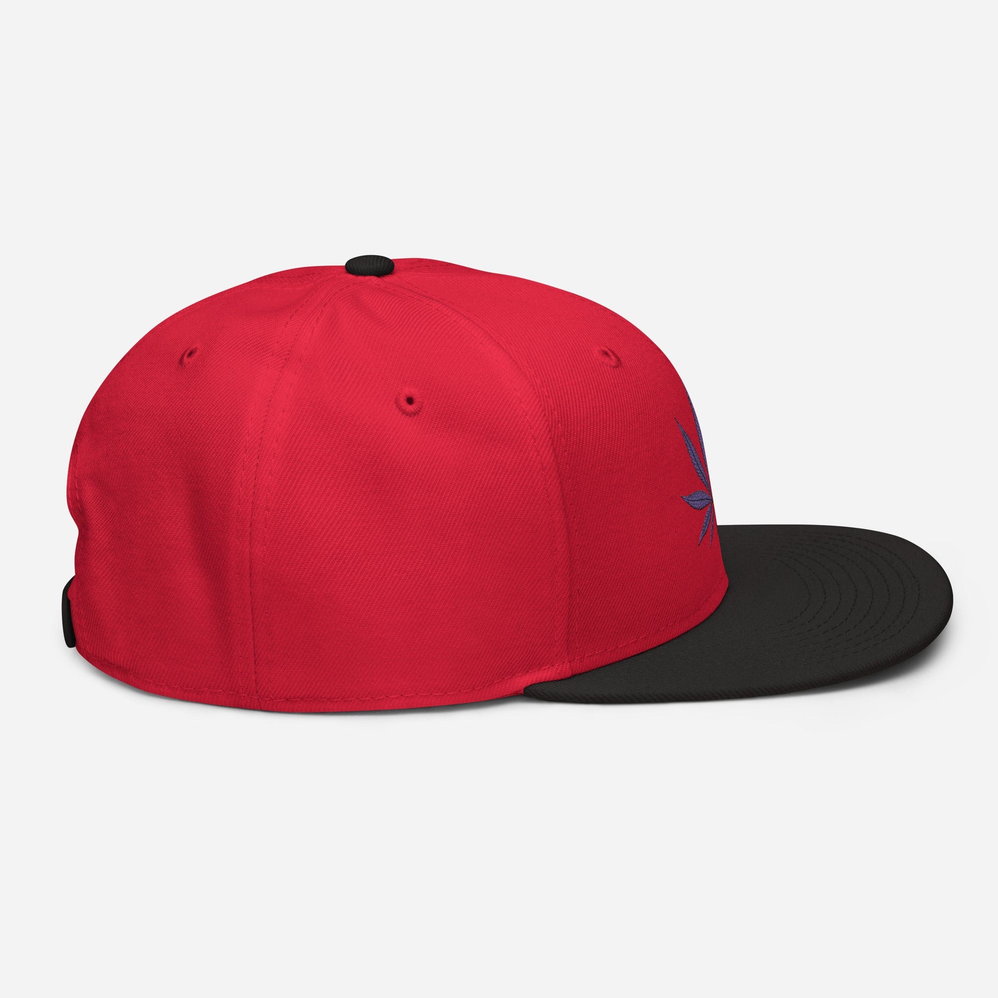 Purple Haze Marijuana Snapback Hat