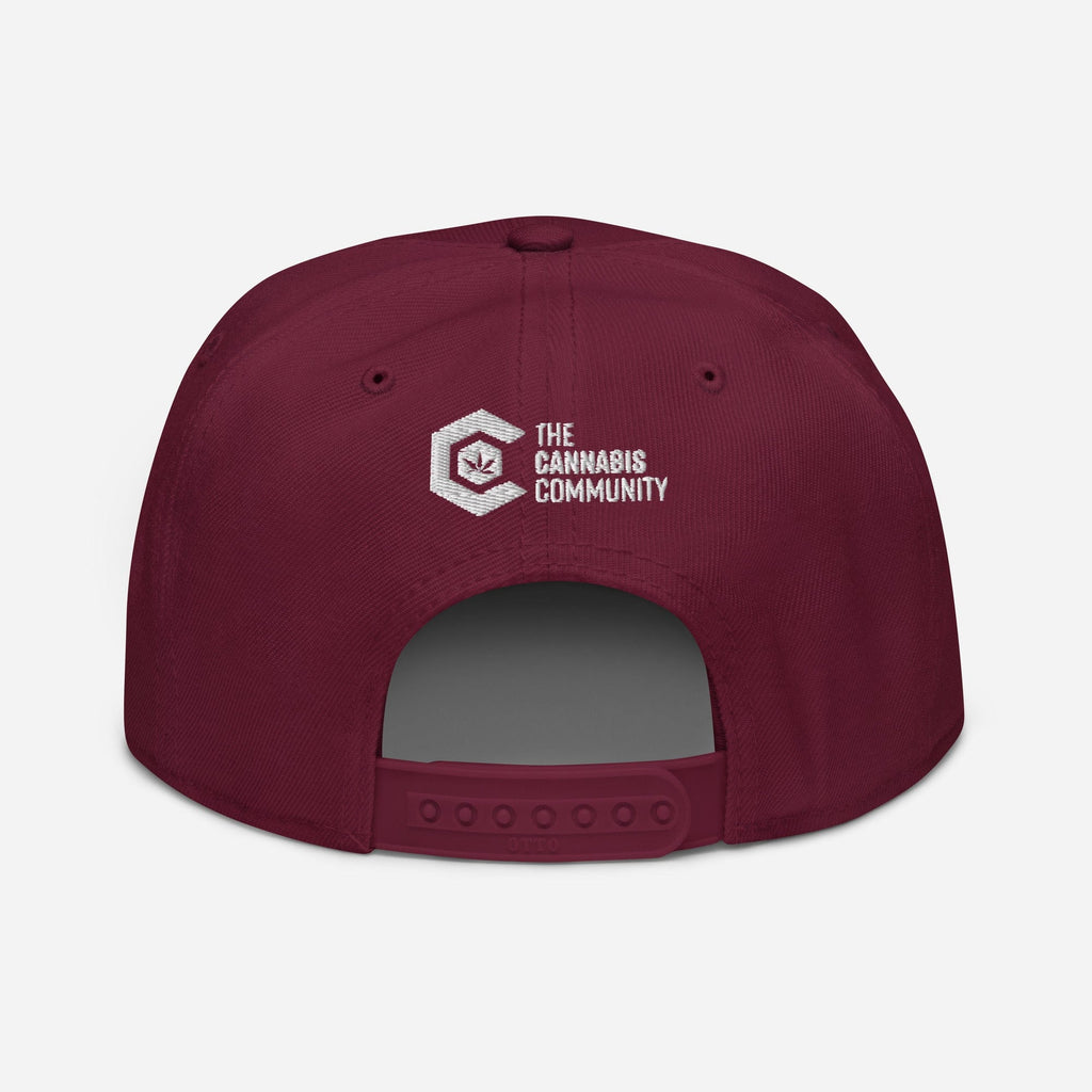 Dopest Mom Cannabis Snapback Hat