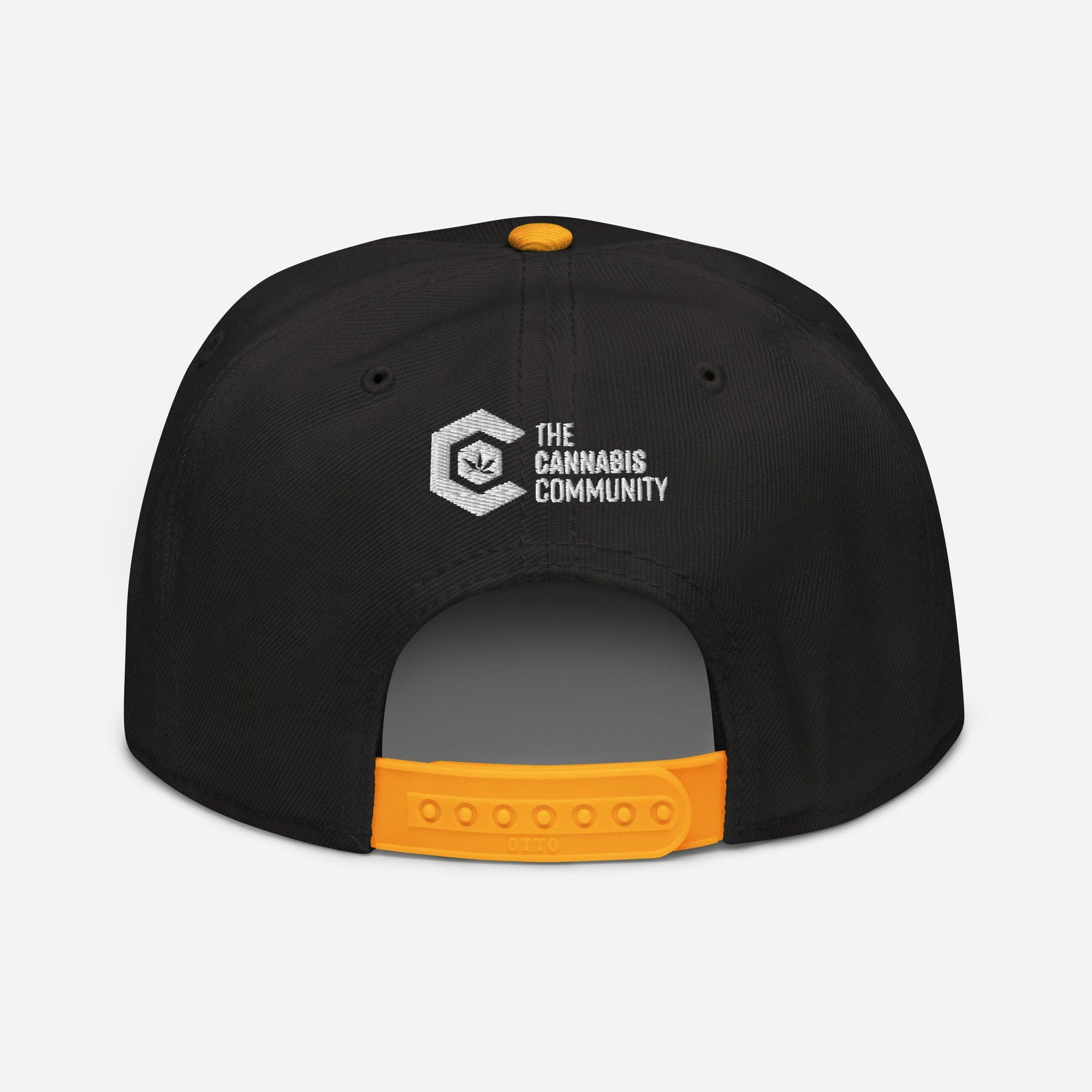 Good Vibes Only Cannabis Snapback Hat