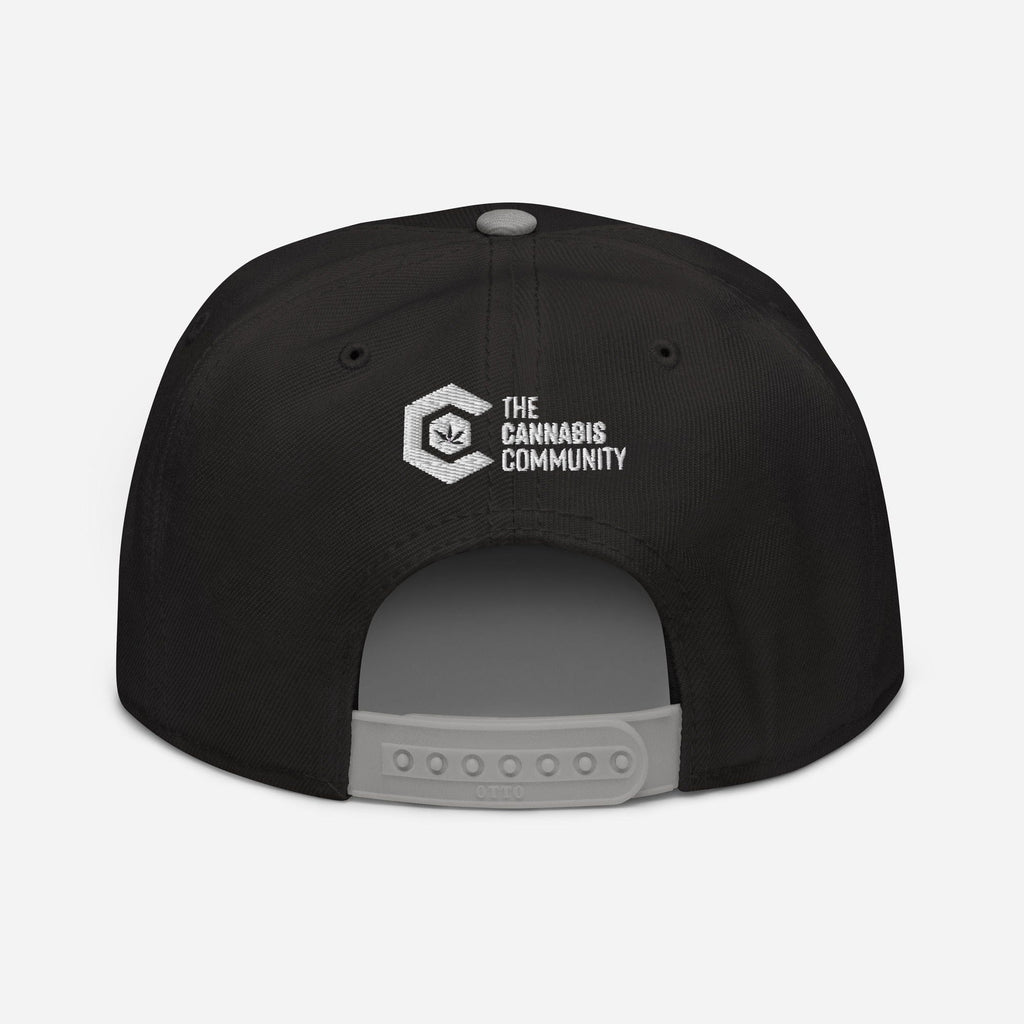 Good Vibes Only Cannabis Snapback Hat