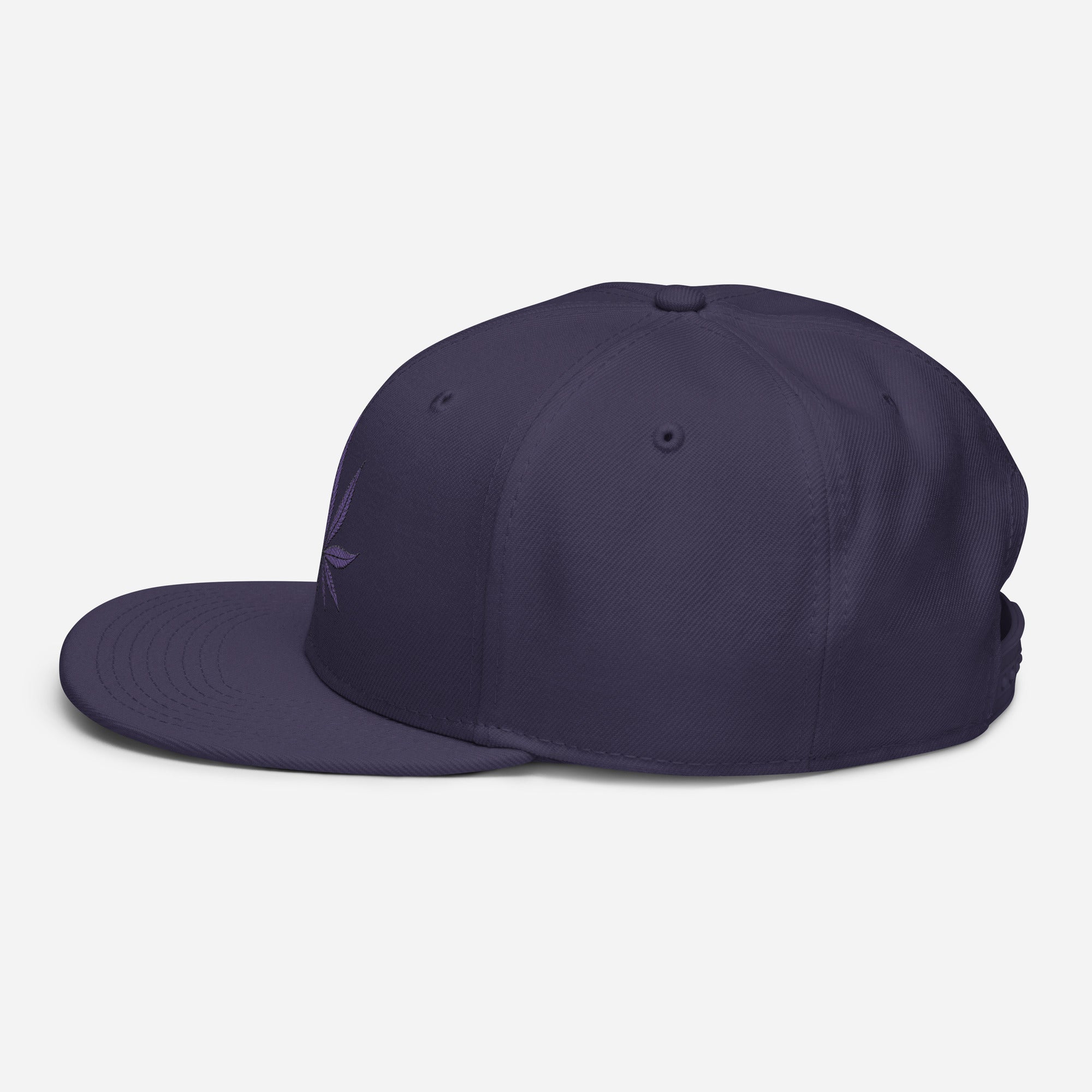 Purple Haze Marijuana Snapback Hat
