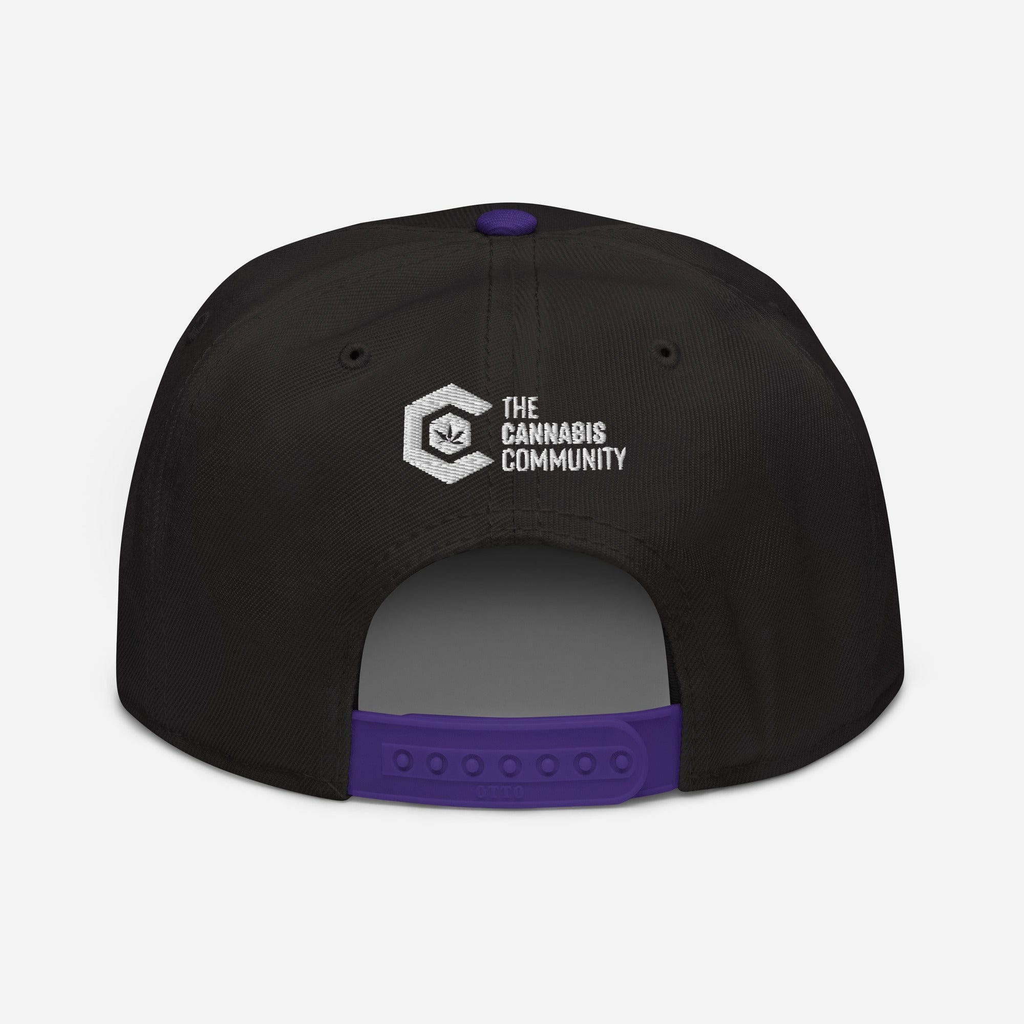 Good Vibes Only Cannabis Snapback Hat