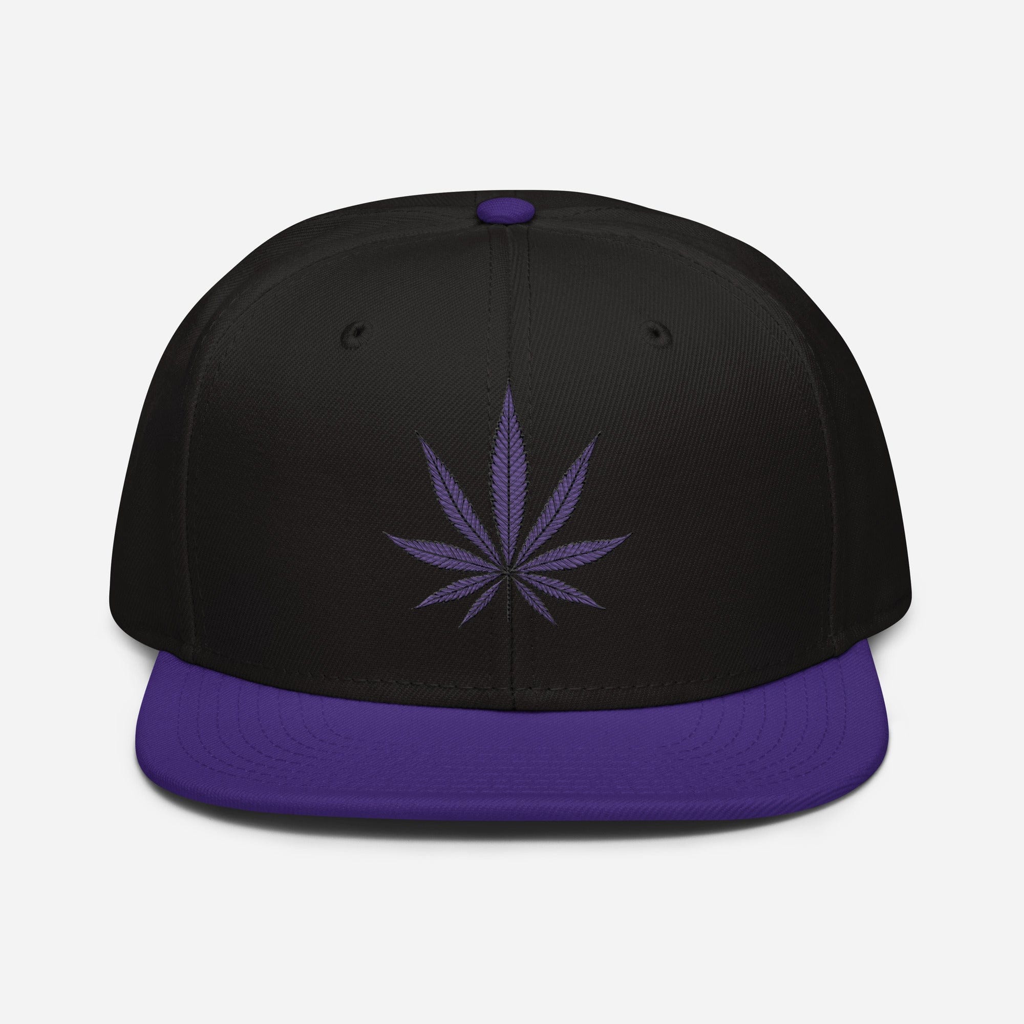 Purple Haze Marijuana Snapback Hat