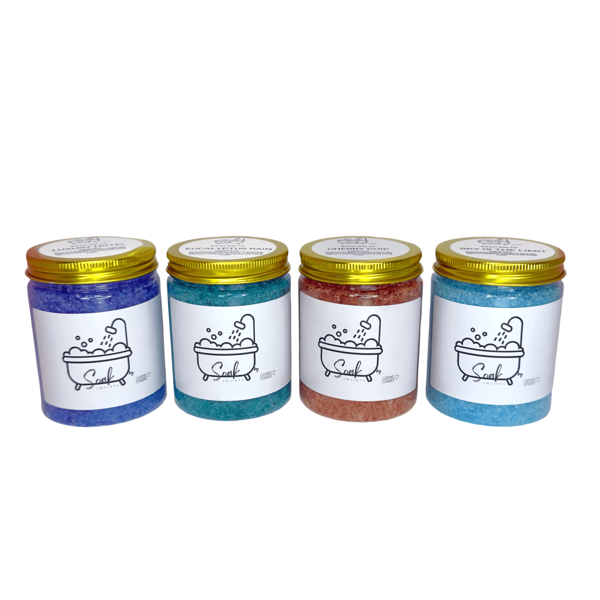Soak Society Bath Salts - Eucalyptus Rain