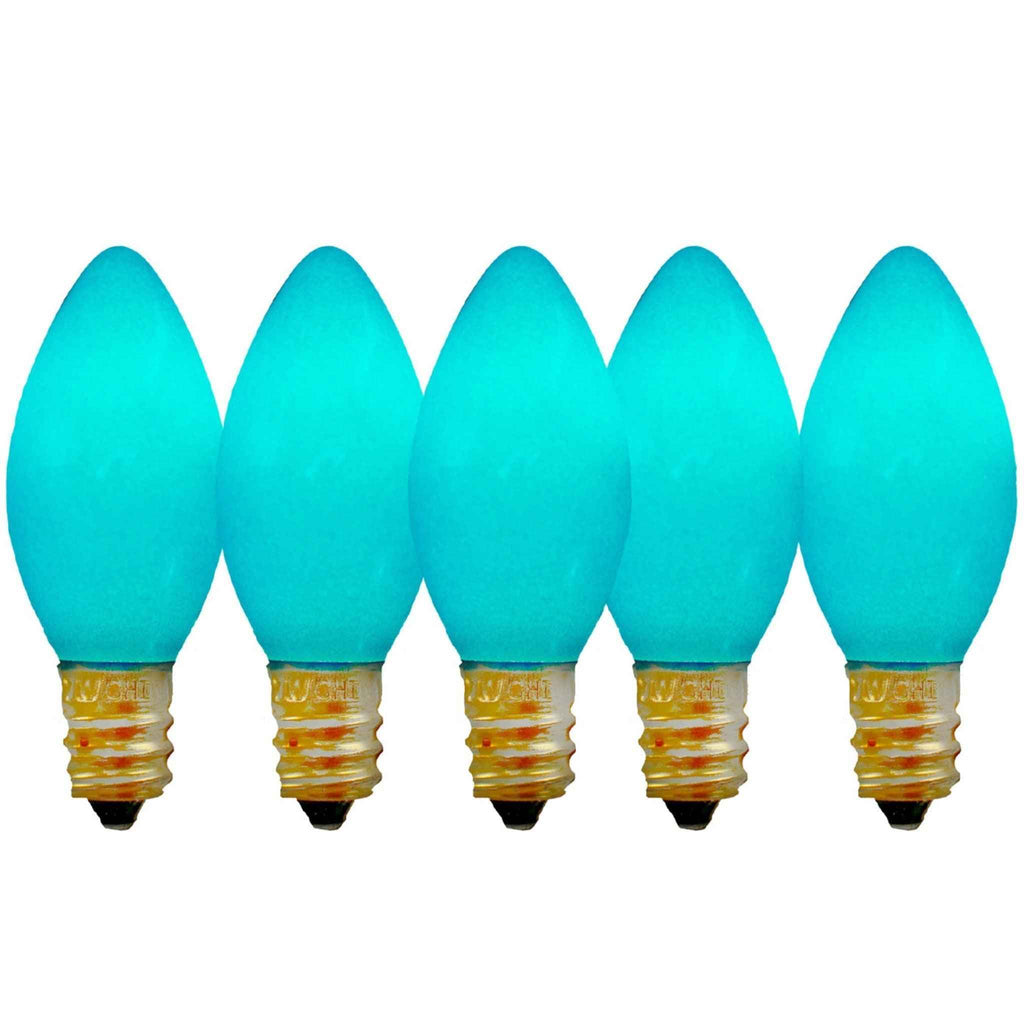 Solid Blue Lights