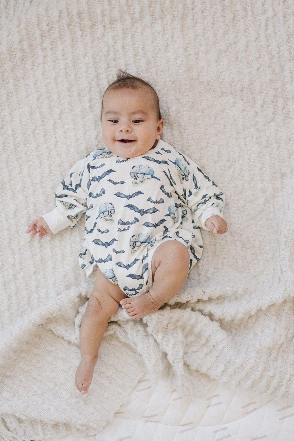 Spooky Bro Bamboo Bubble Romper or Crewneck Sweatshirt