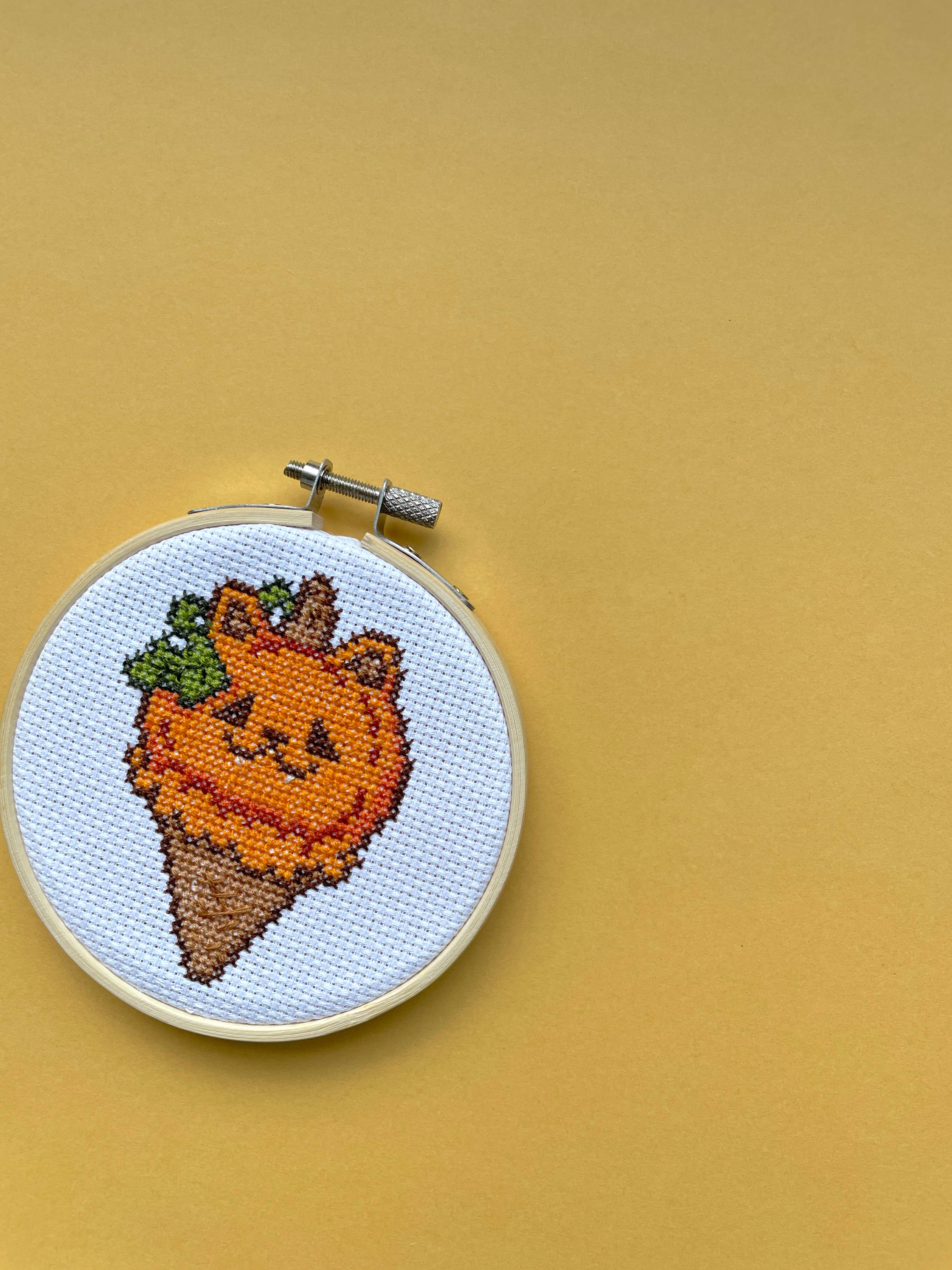 Spot Colors - Spooky Sweets by Bumbleberry Hollows Cross Stitch Kit