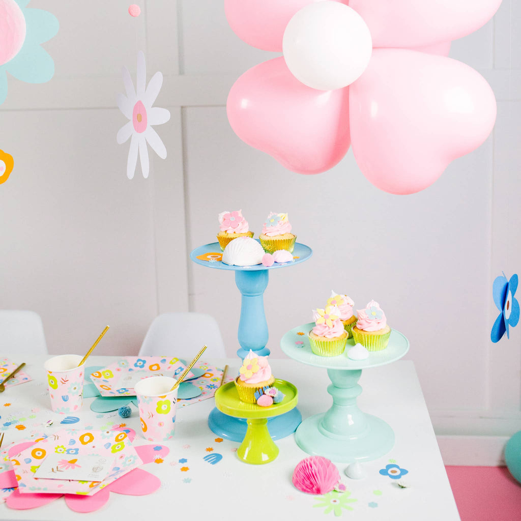 Floral Paper Plates