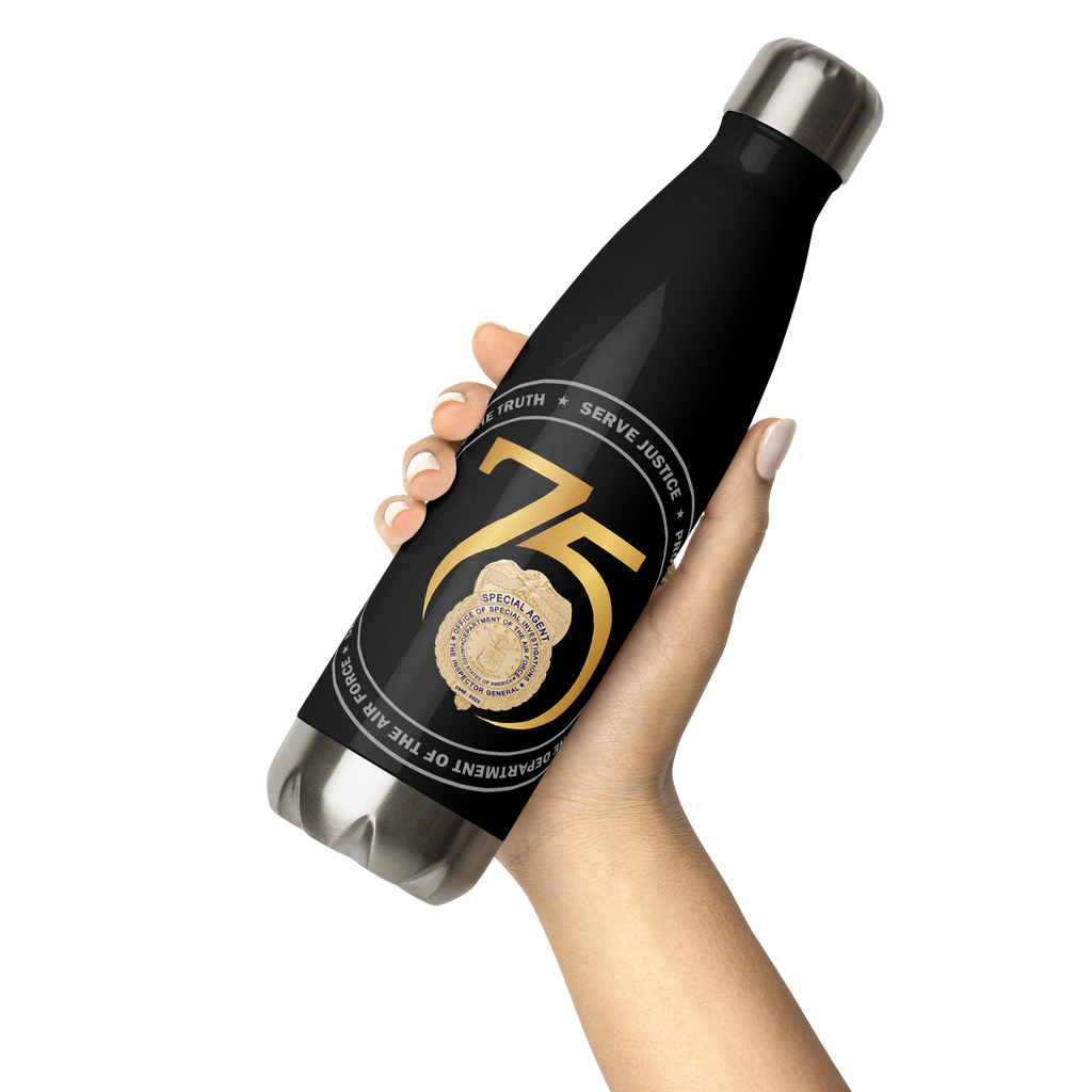 OSI 75th Anniversary Stainless Steel Water Bottle