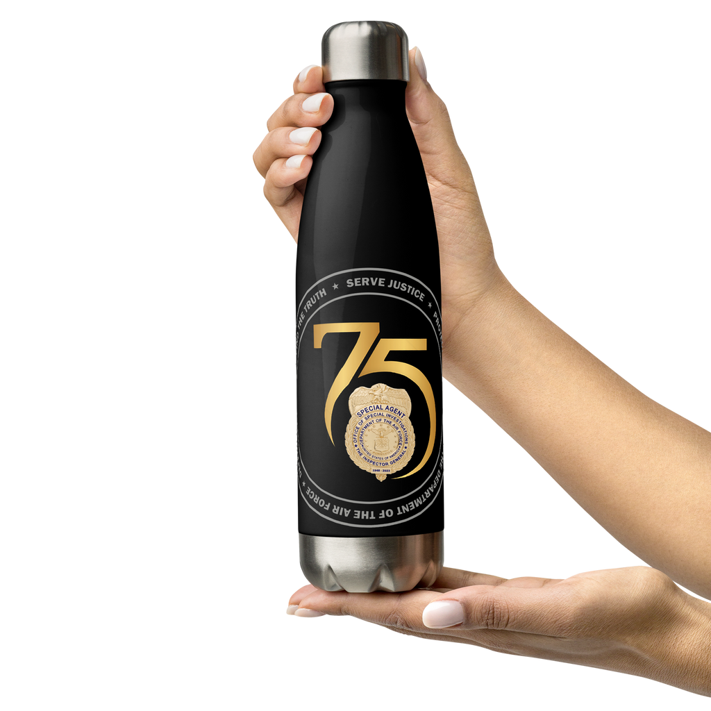 OSI 75th Anniversary Stainless Steel Water Bottle