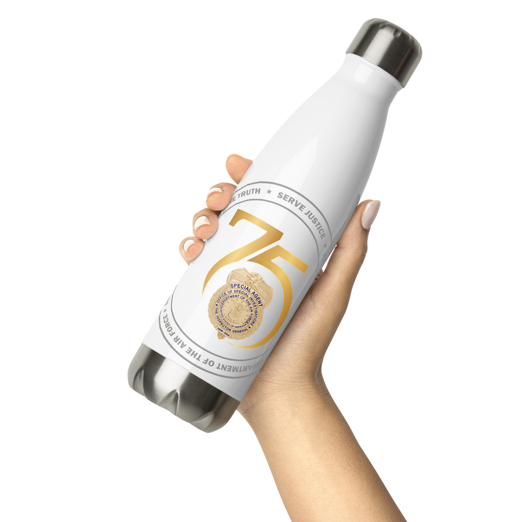 OSI 75th Anniversary Stainless Steel Water Bottle