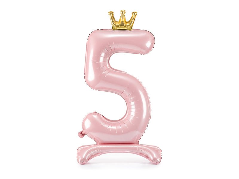 Standing Number Balloon