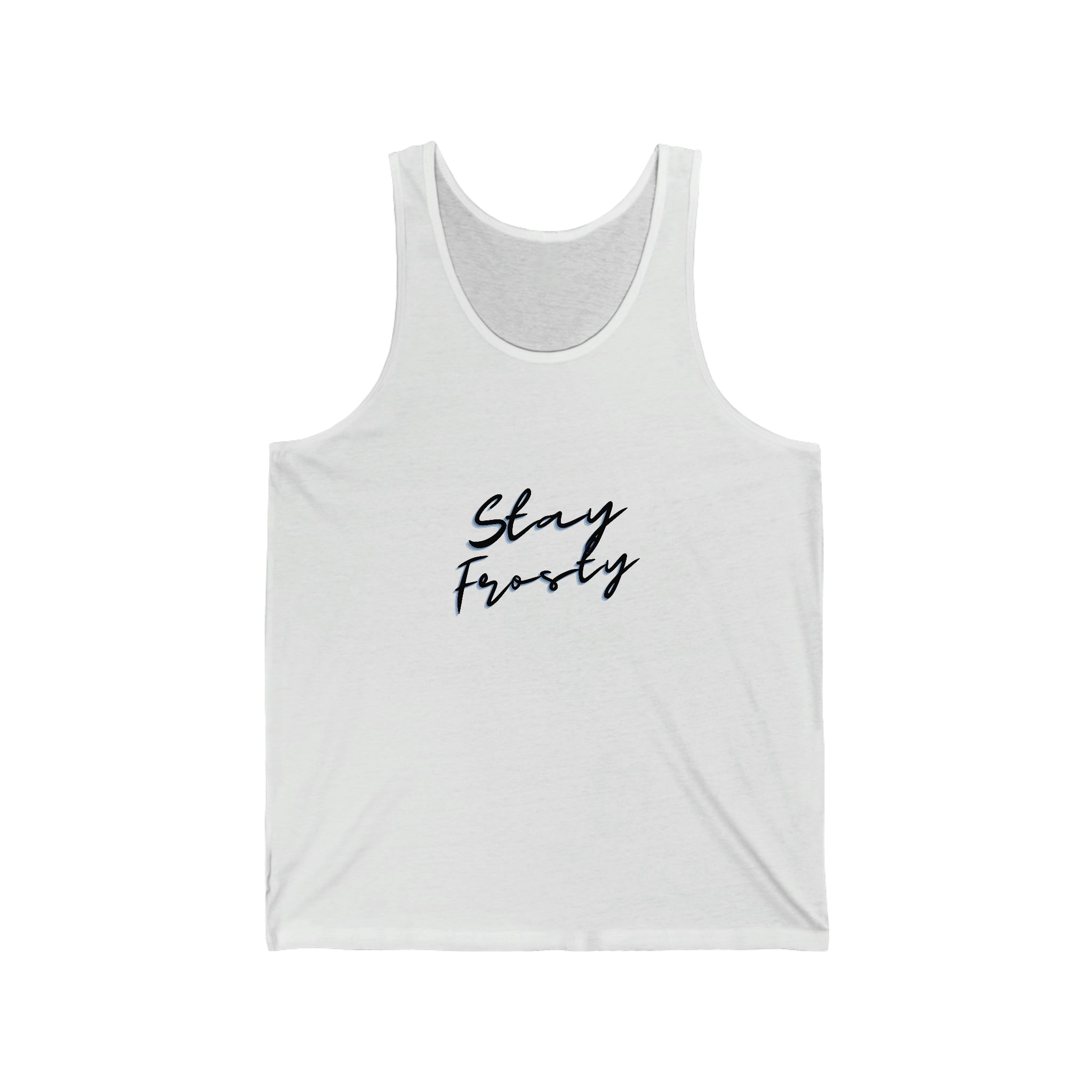 Stay Frosty Cannabis Jersey Tank
